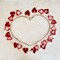 Jeweled Hearts Capiz Garland - Valentine's Day and Wedding Decor - Final sale / Non-returnable and Non-refundable